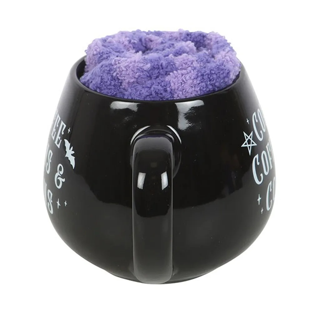 Coffee, Coffins & Covens Mug and Socks Set - Image 3