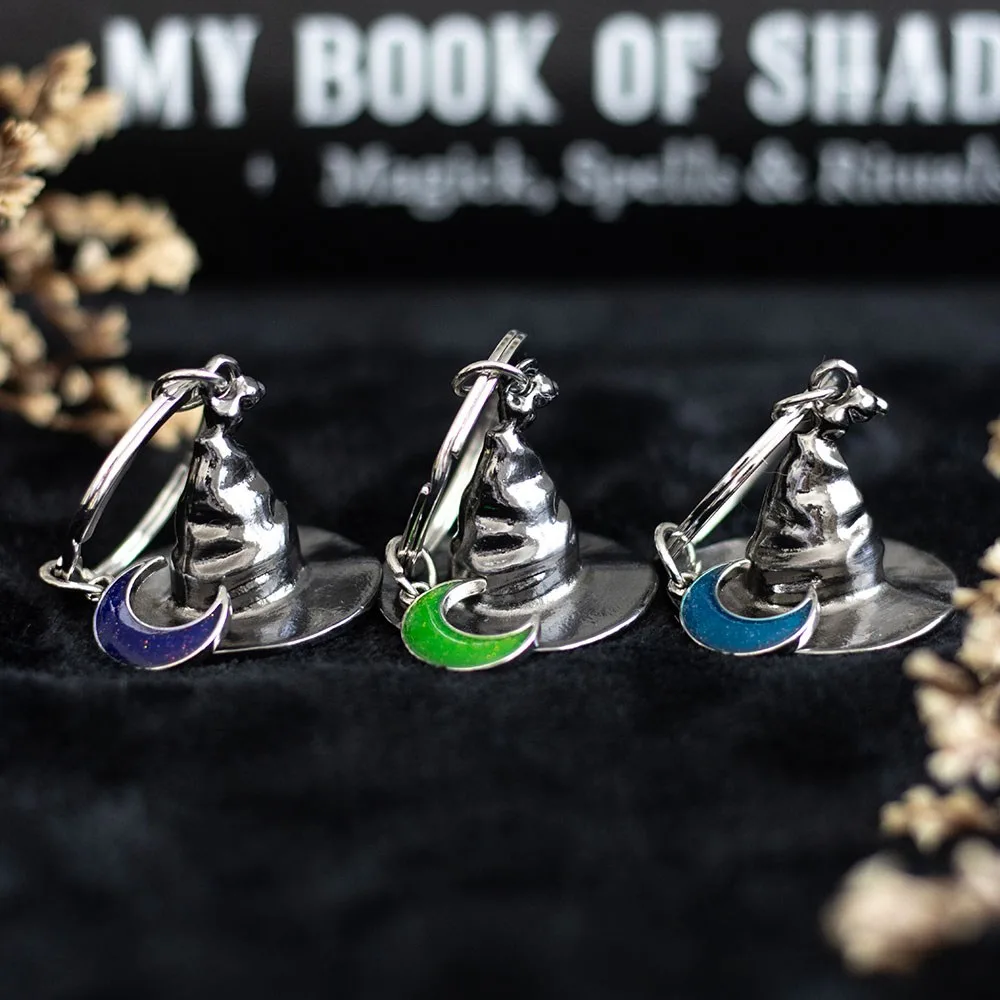 Set of 3 Coven Sisters Witch Hat Keyrings Set of 3 Coven Sisters Witch Hat Keyrings