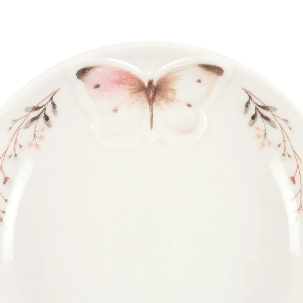 White Butterfly Trinket Dish, photo 3 of 4