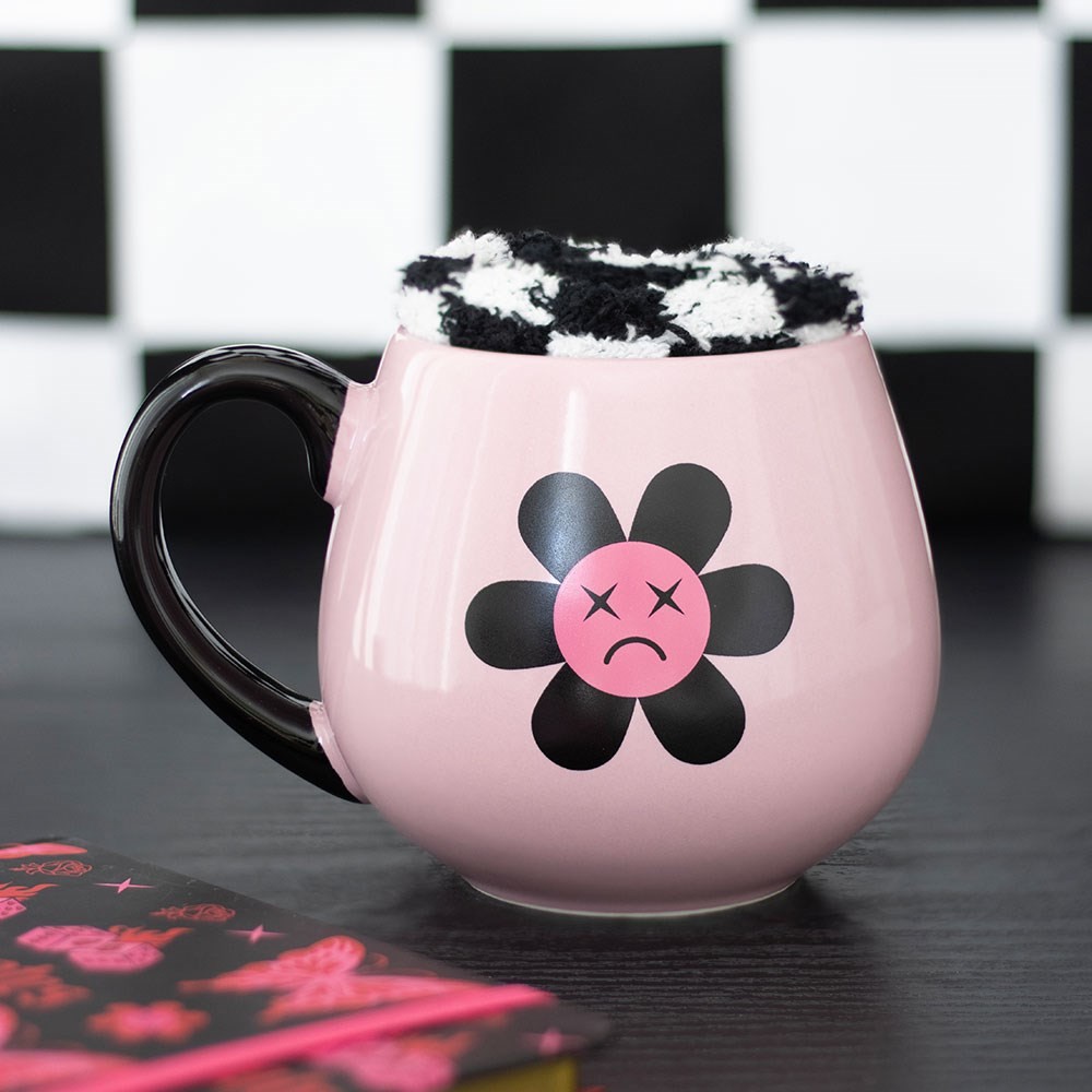 Sad Flower Mug and Socks Set Sad Flower Mug and Socks Set
