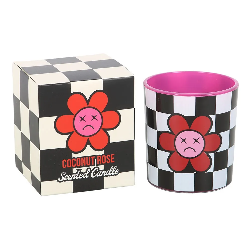 Sad Flower Coconut Rose Candle, photo 2 of 5