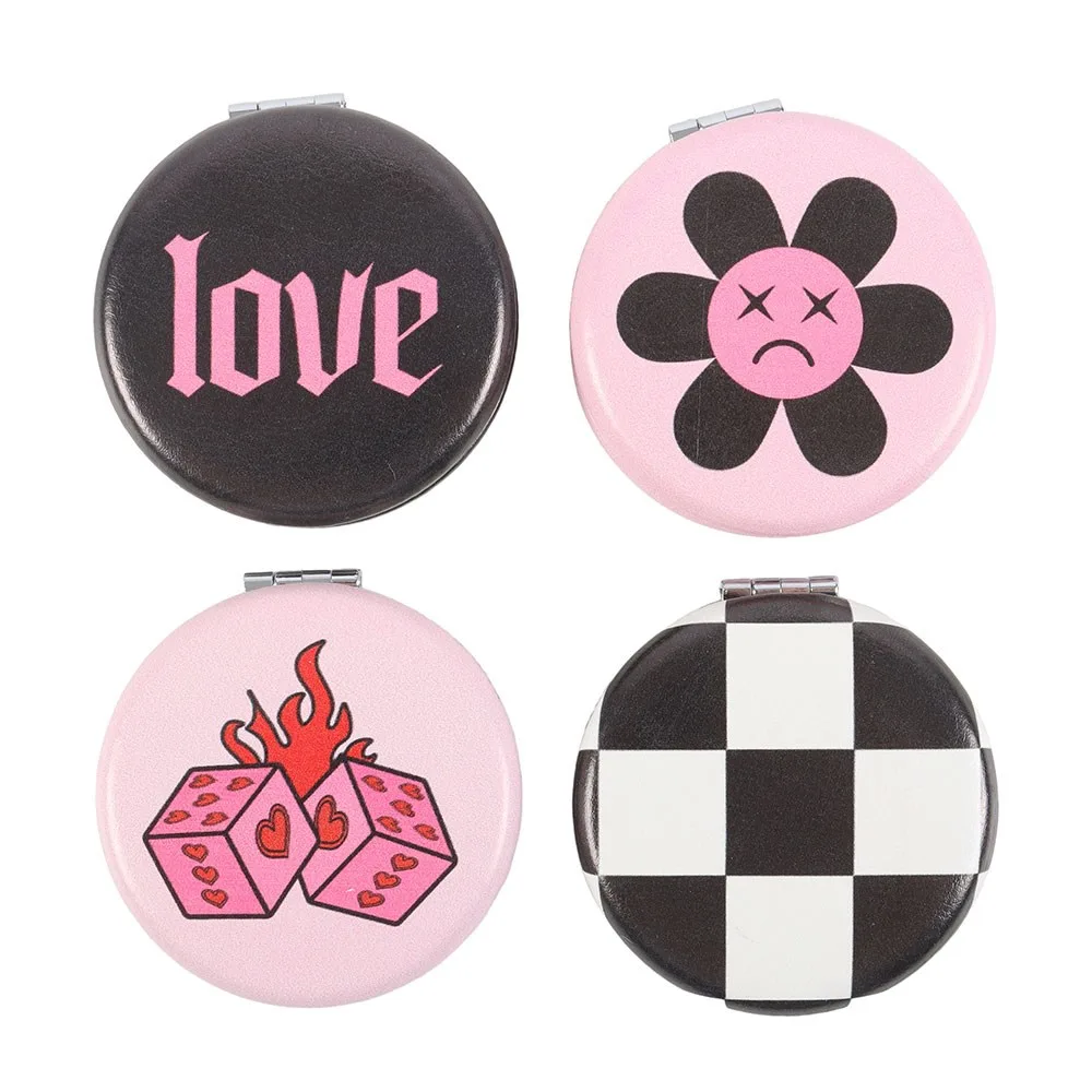 Set of 12 Rebel Romance Compact Mirrors in Display - Image 3