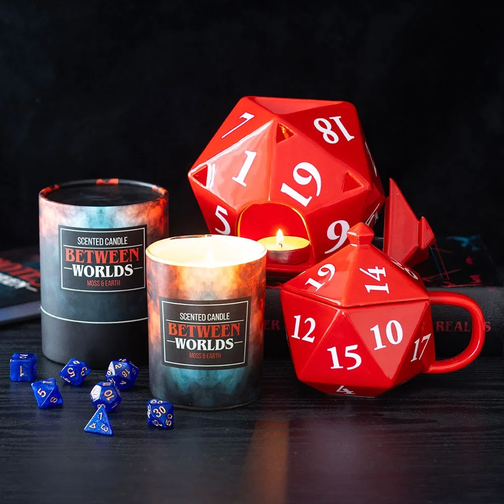 D20 Gaming Dice Shaped Oil Burner - Image 7