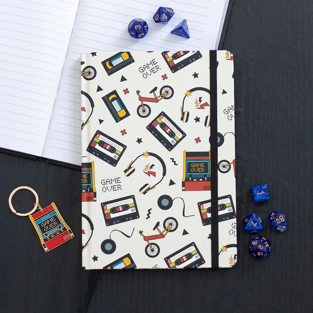 Retro 80s Print A5 Notebook Retro 80s Print A5 Notebook