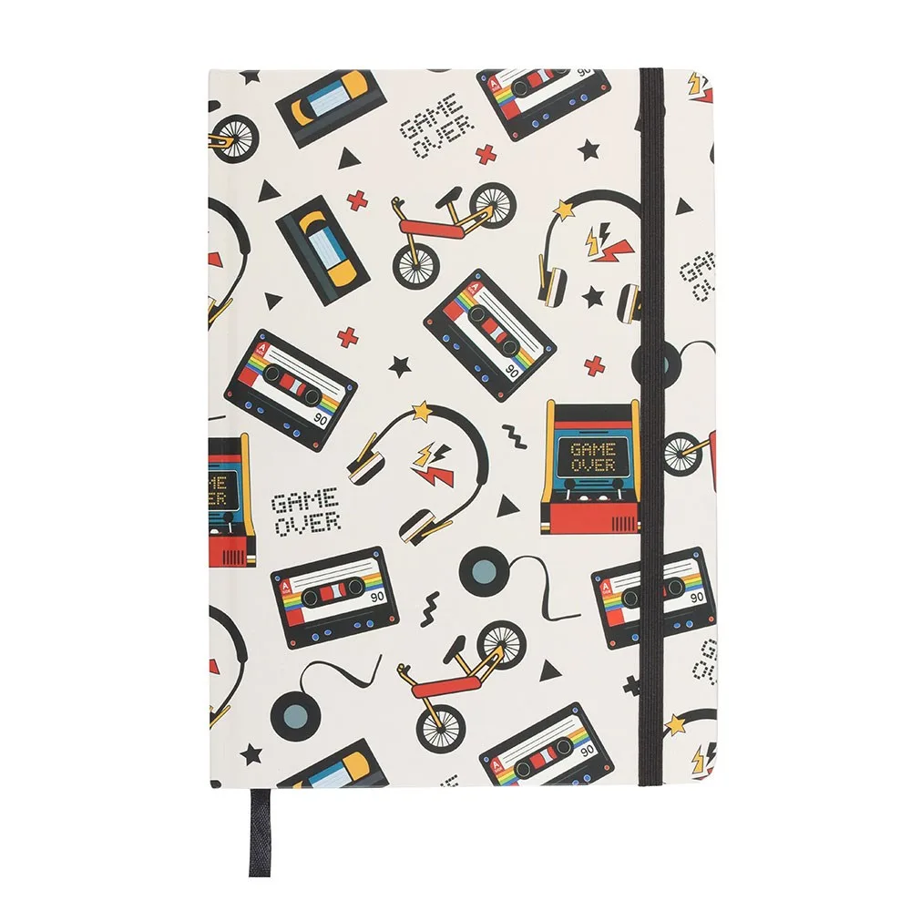 Retro 80s Print A5 Notebook - Image 2