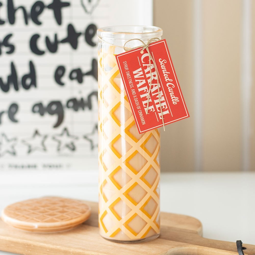 Caramel Waffle Scented Tube Candle Caramel Waffle Scented Tube Candle