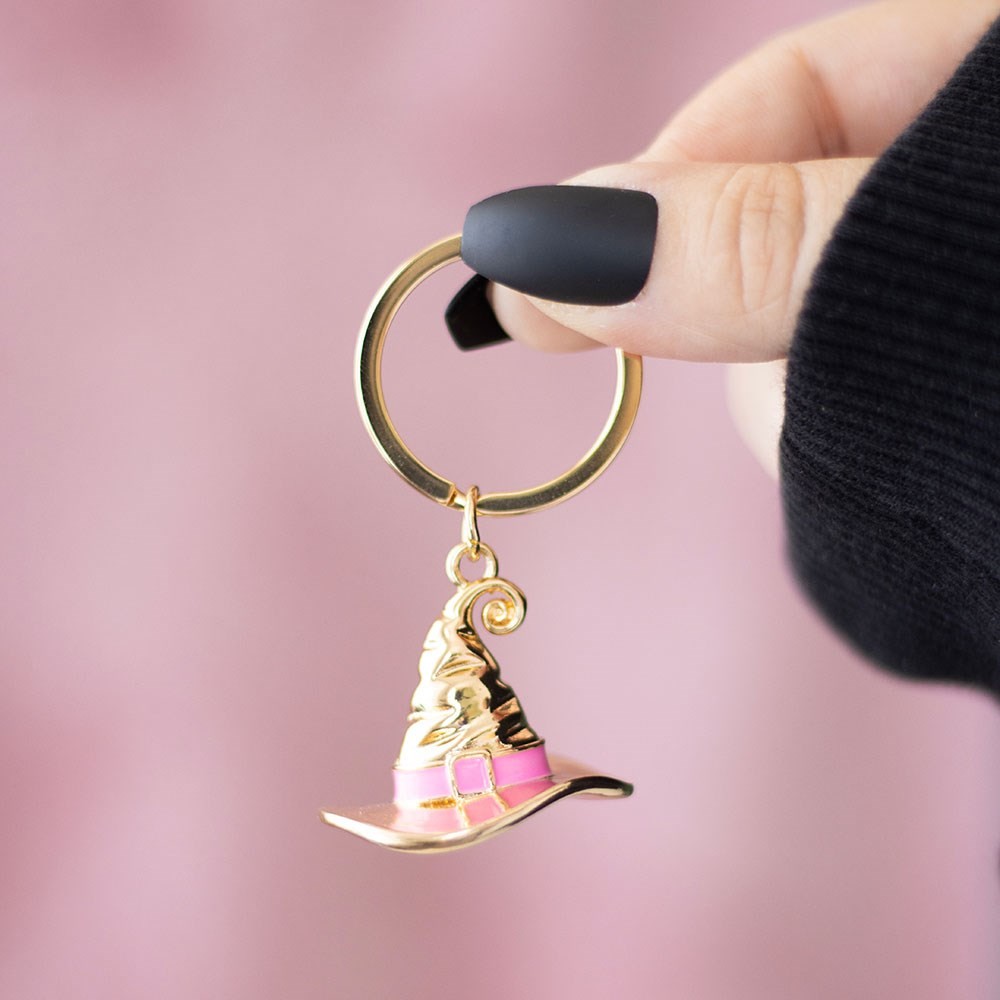 Good Witch Alloy Witch Hat Keyring Good Witch Alloy Witch Hat Keyring