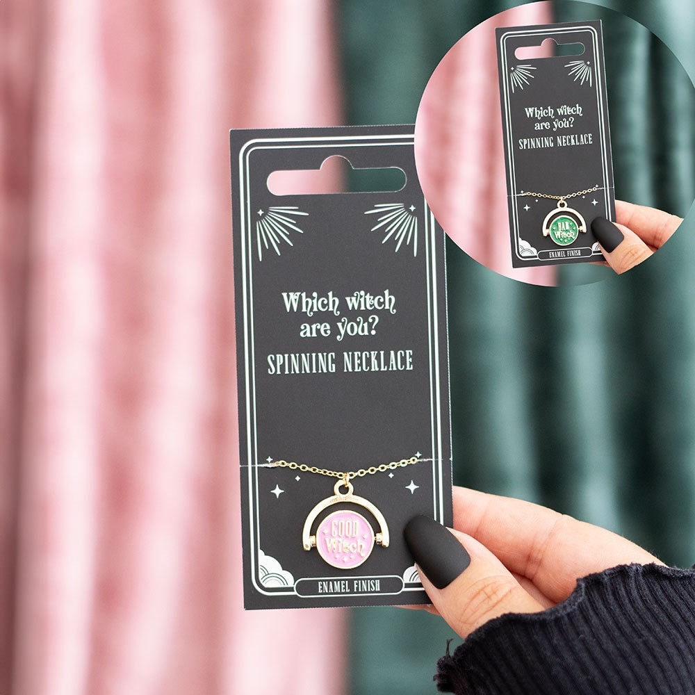 Which Witch Are You Spinning Necklace Which Witch Are You Spinning Necklace