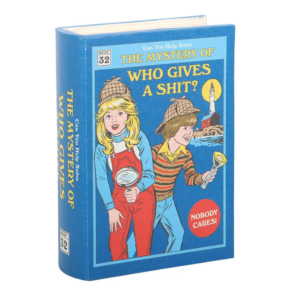 Who Gives a Shit Book Shaped Storage Box by Steven Rhodes - Image 2