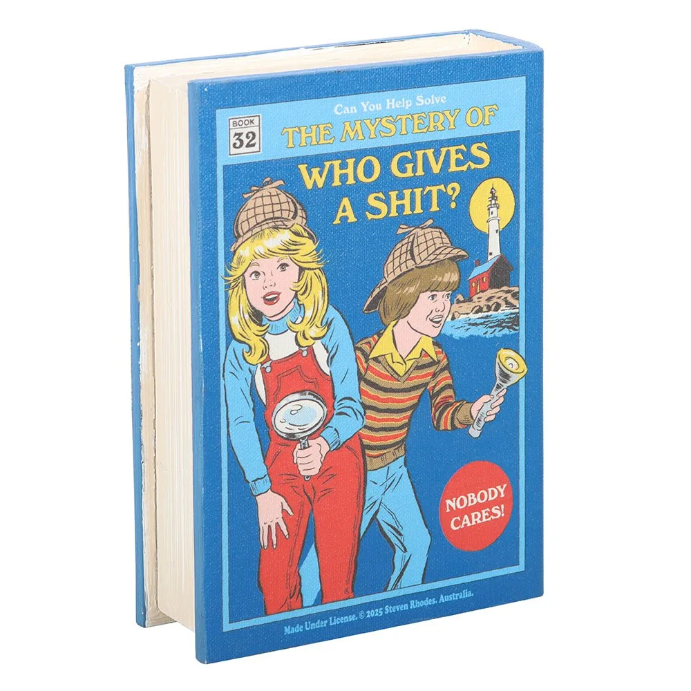 Who Gives a Shit Book Shaped Storage Box by Steven Rhodes - Image 4