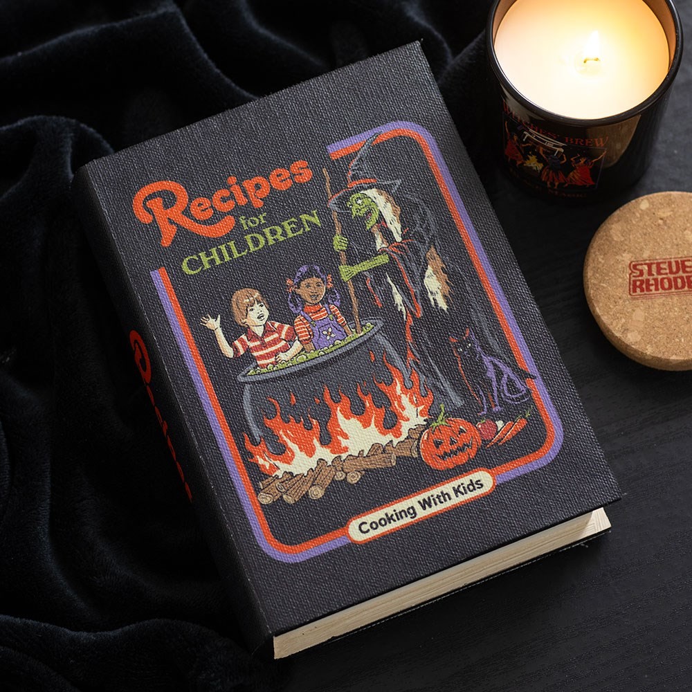 Recipes for Children Book Shaped Storage Box by Steven Rhodes Recipes for Children Book Shaped Storage Box by Steven Rhodes