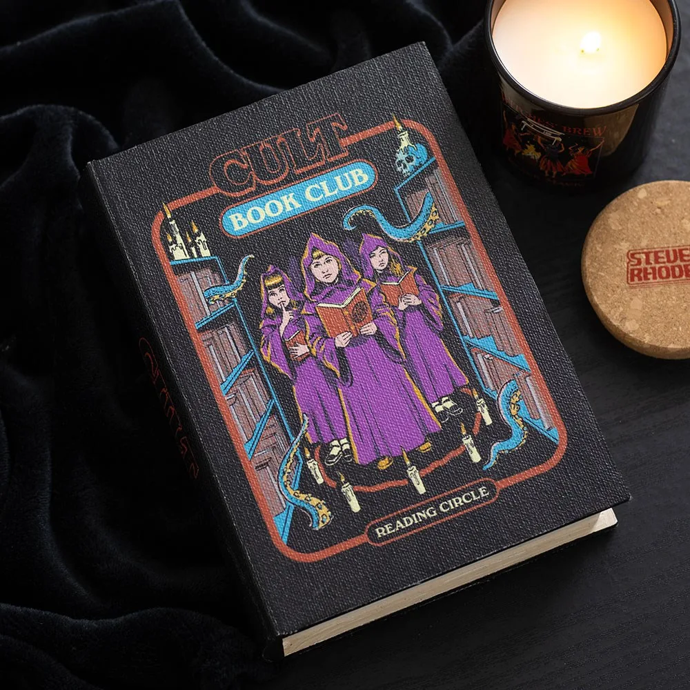 Cult Book Club Book-Shaped Storage Box by Steven Rhodes Cult Book Club Book-Shaped Storage Box by Steven Rhodes