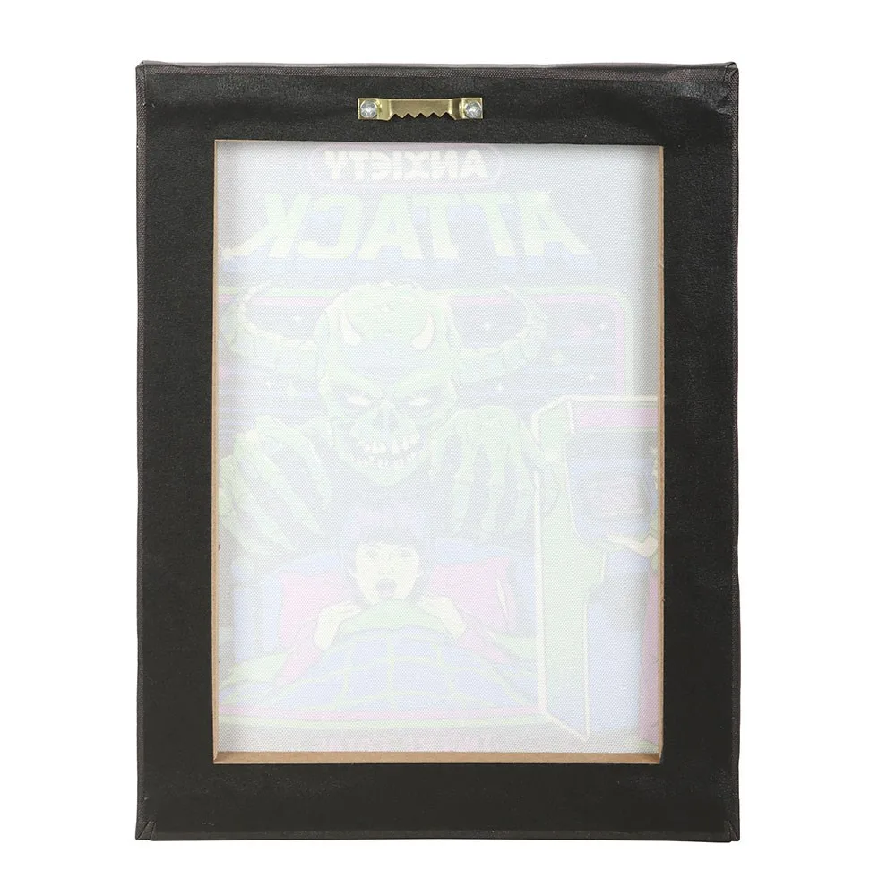 19x25cm Anxiety Attack Canvas Plaque by Steven Rhodes - Image 4