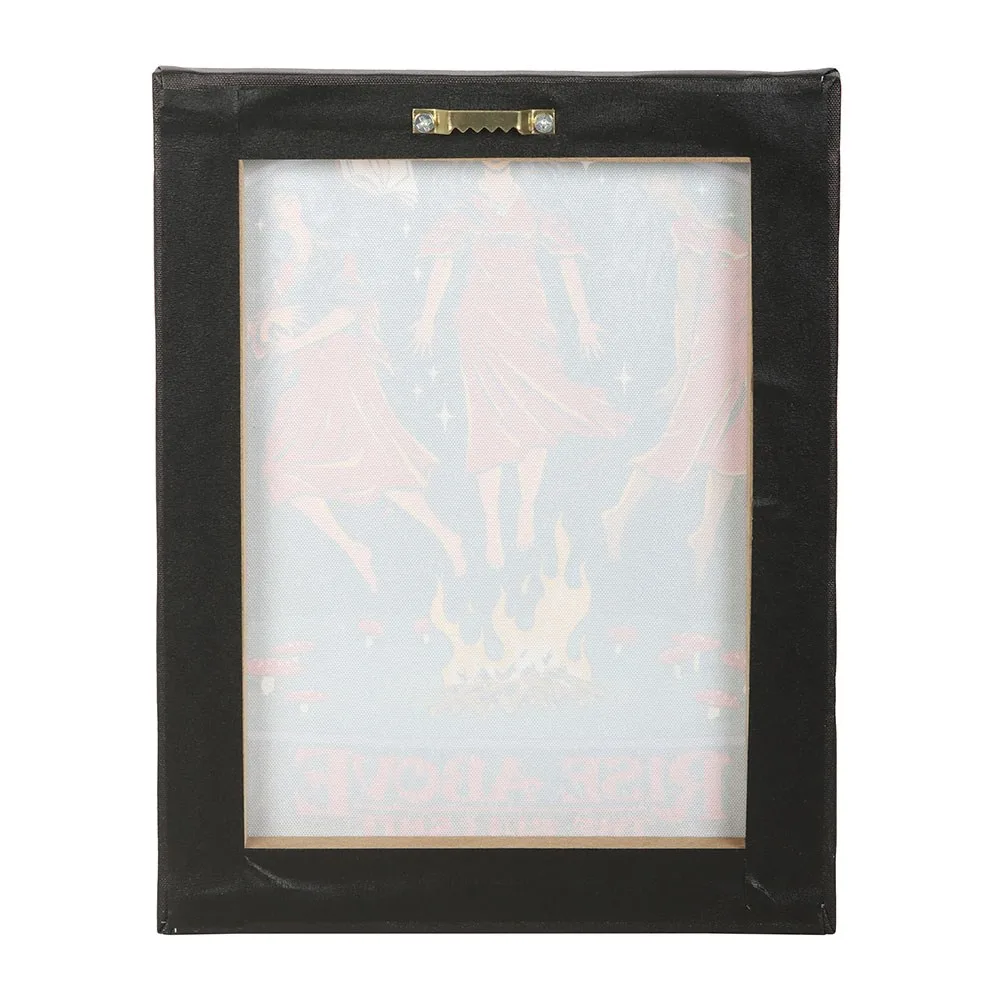 19x25cm Rise Above the Bullshit Canvas Plaque by Steven Rhodes - Image 4