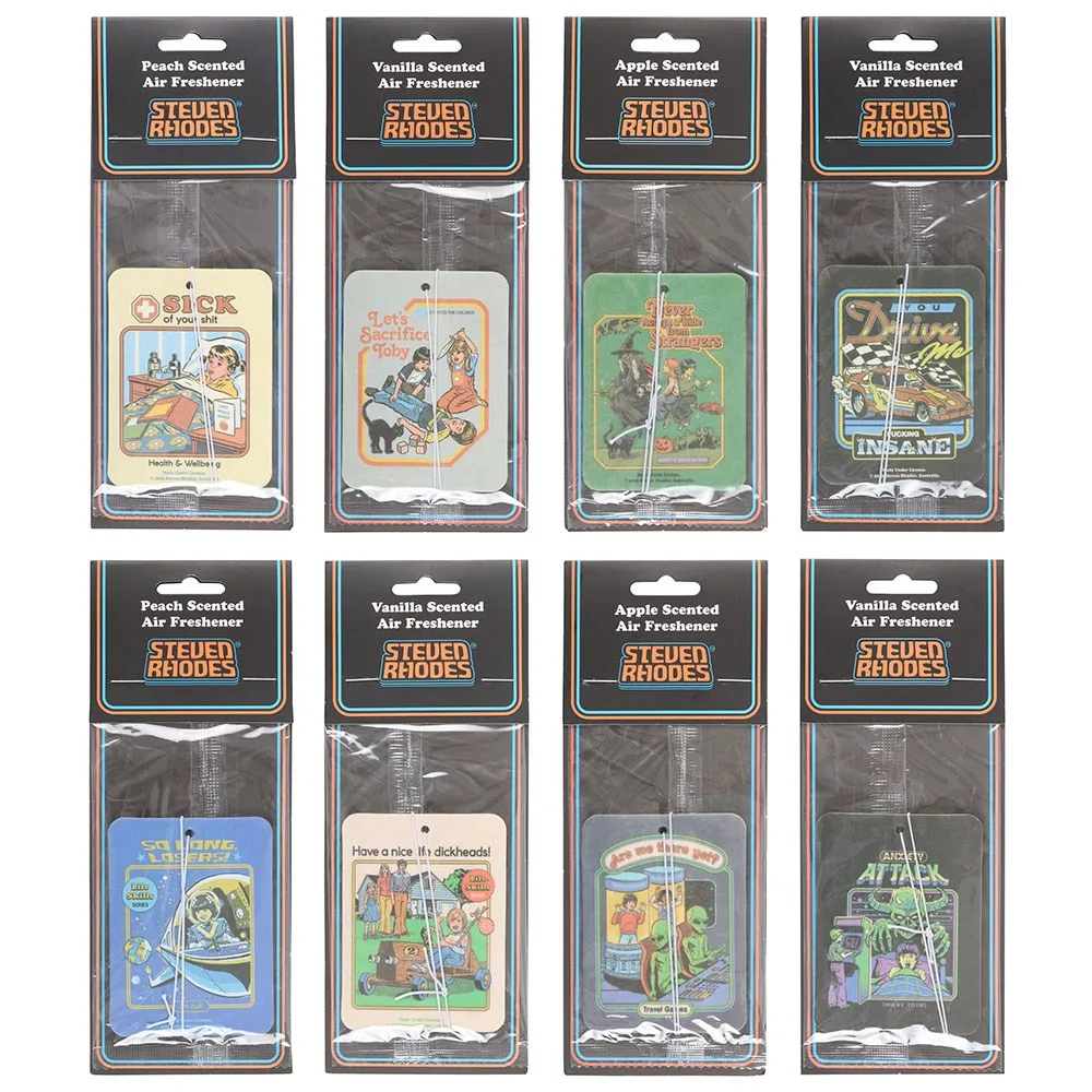 Set of 144 Air Fresheners by Steven Rhodes on Display - Image 4