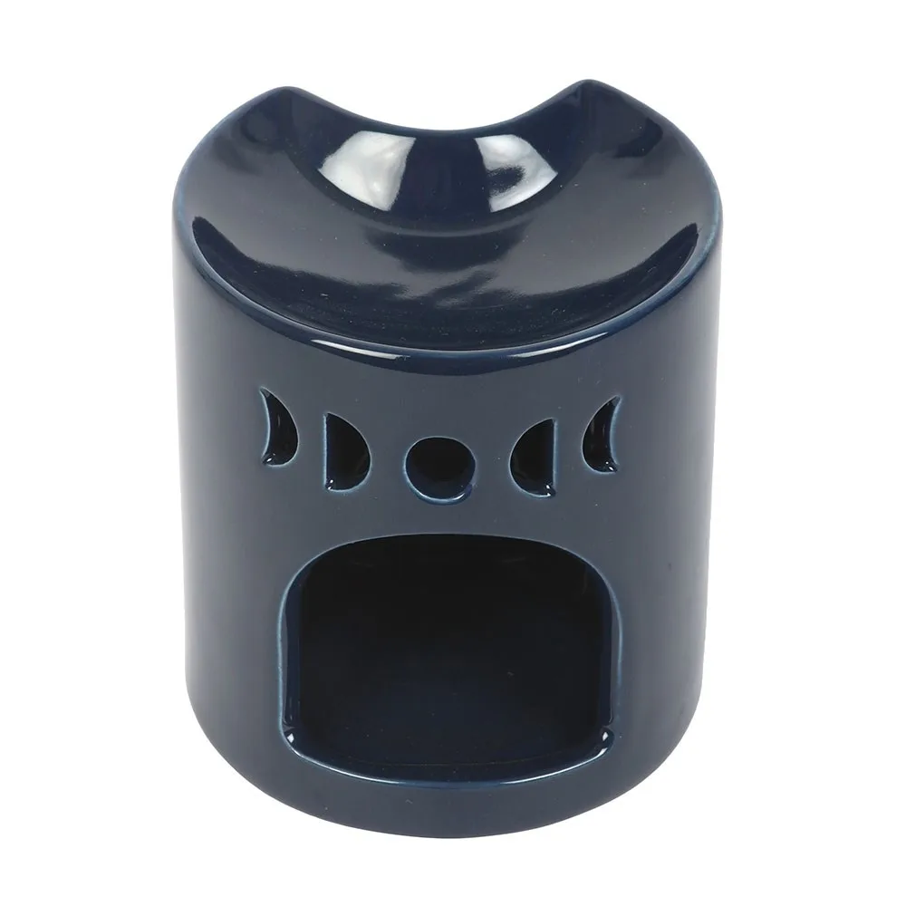 Blue Crescent Moon Oil Burner - Image 3