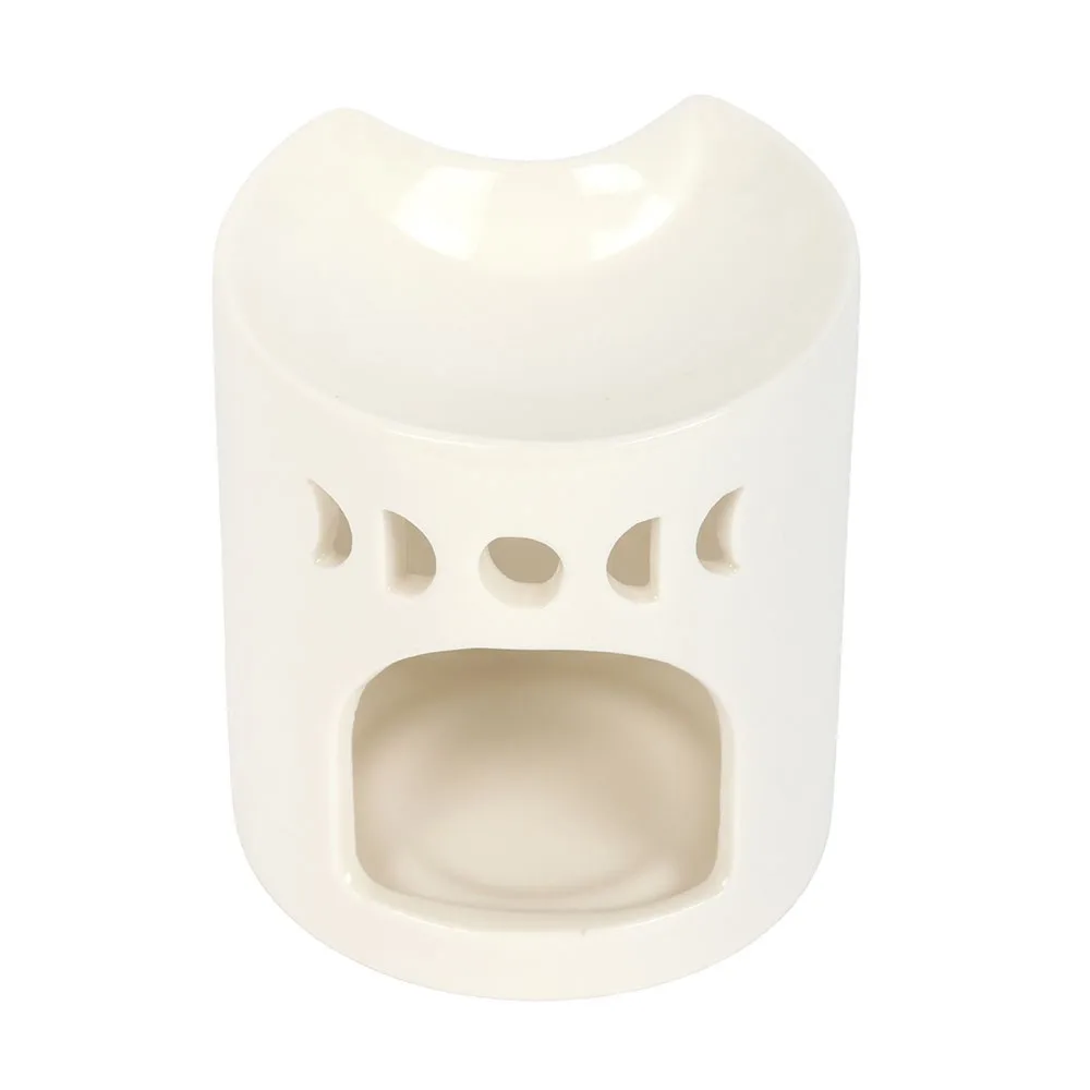 White Crescent Moon Oil Burner - Image 3