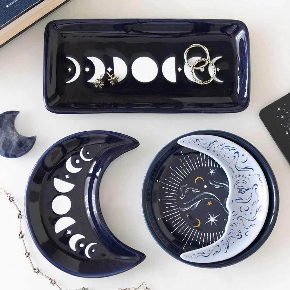 Blue Moon Phase Trinket Dish - Image 4
