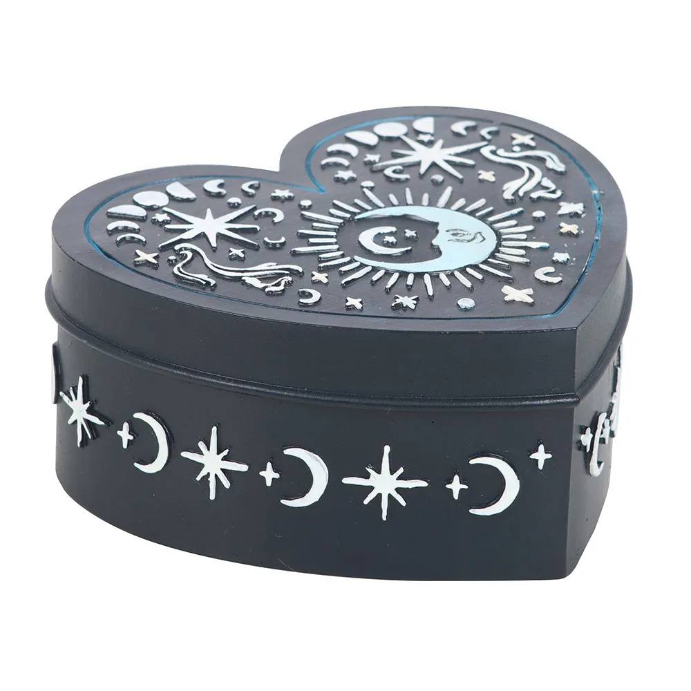 Blue Moon Heart Trinket Box - Image 3