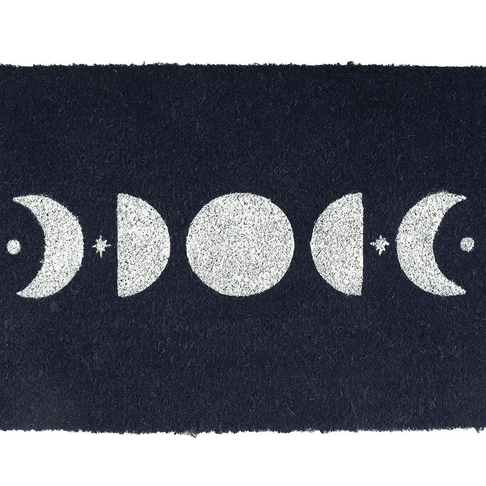 Dark Blue Moon Phase Doormat - Image 3