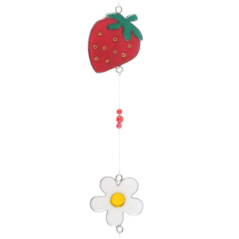 String of Daisy and Strawberry Suncatchers, photo 3 of 4