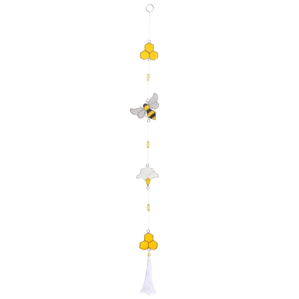 String of Bee and Honeycomb Suncatchers - Image 2
