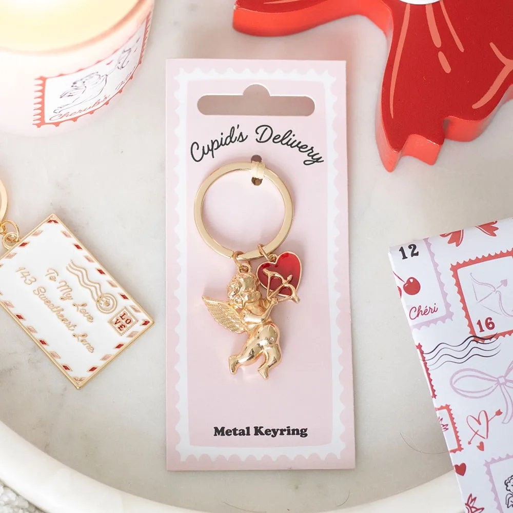 Cupid’s Delivery Cherub Keyring Cupid’s Delivery Cherub Keyring