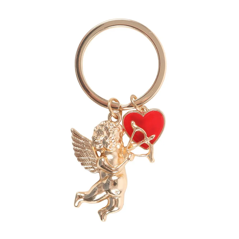 Cupid's Delivery Cherub Keyring - Image 3