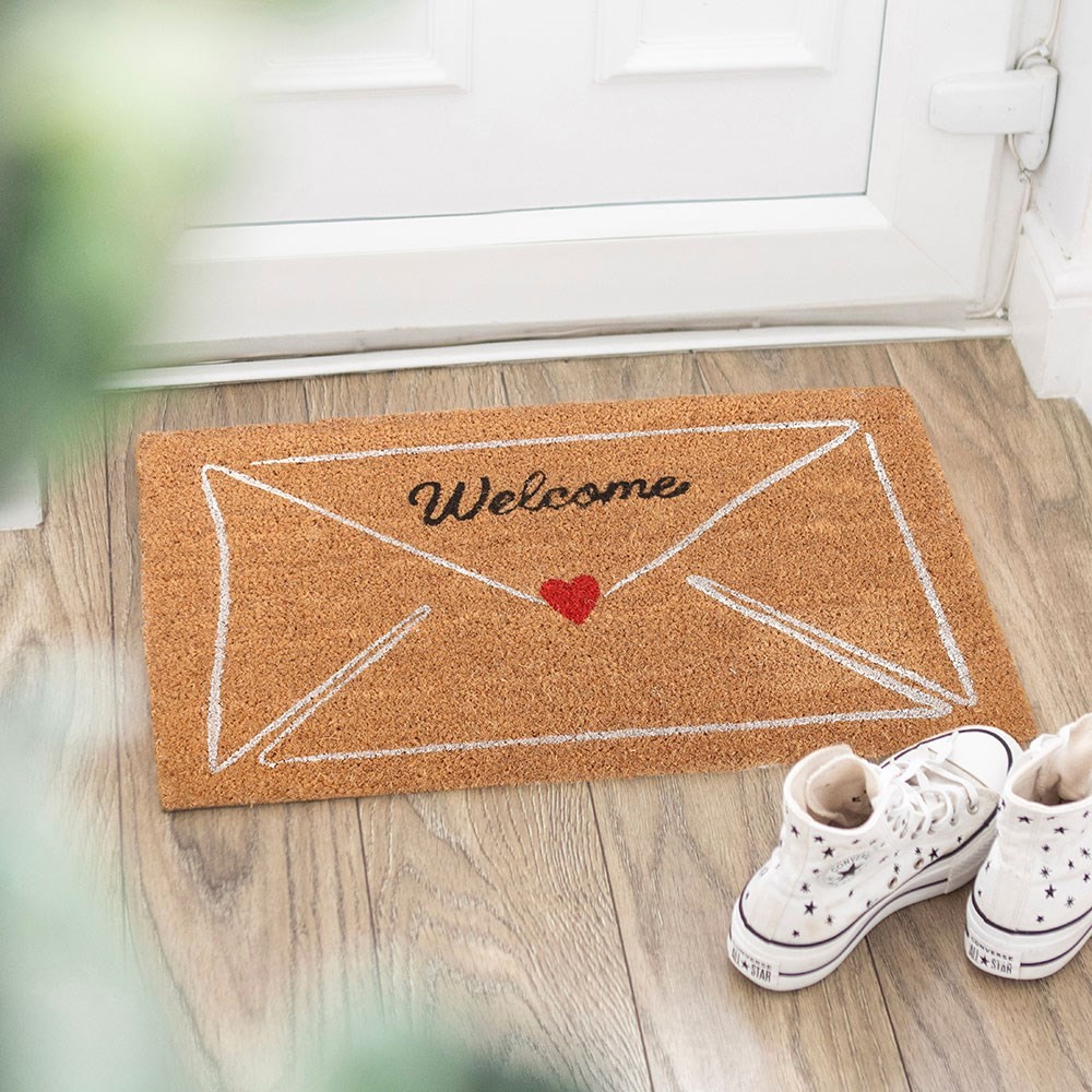 Natural Love Letter Valentine’s Day Doormat Natural Love Letter Valentine’s Day Doormat