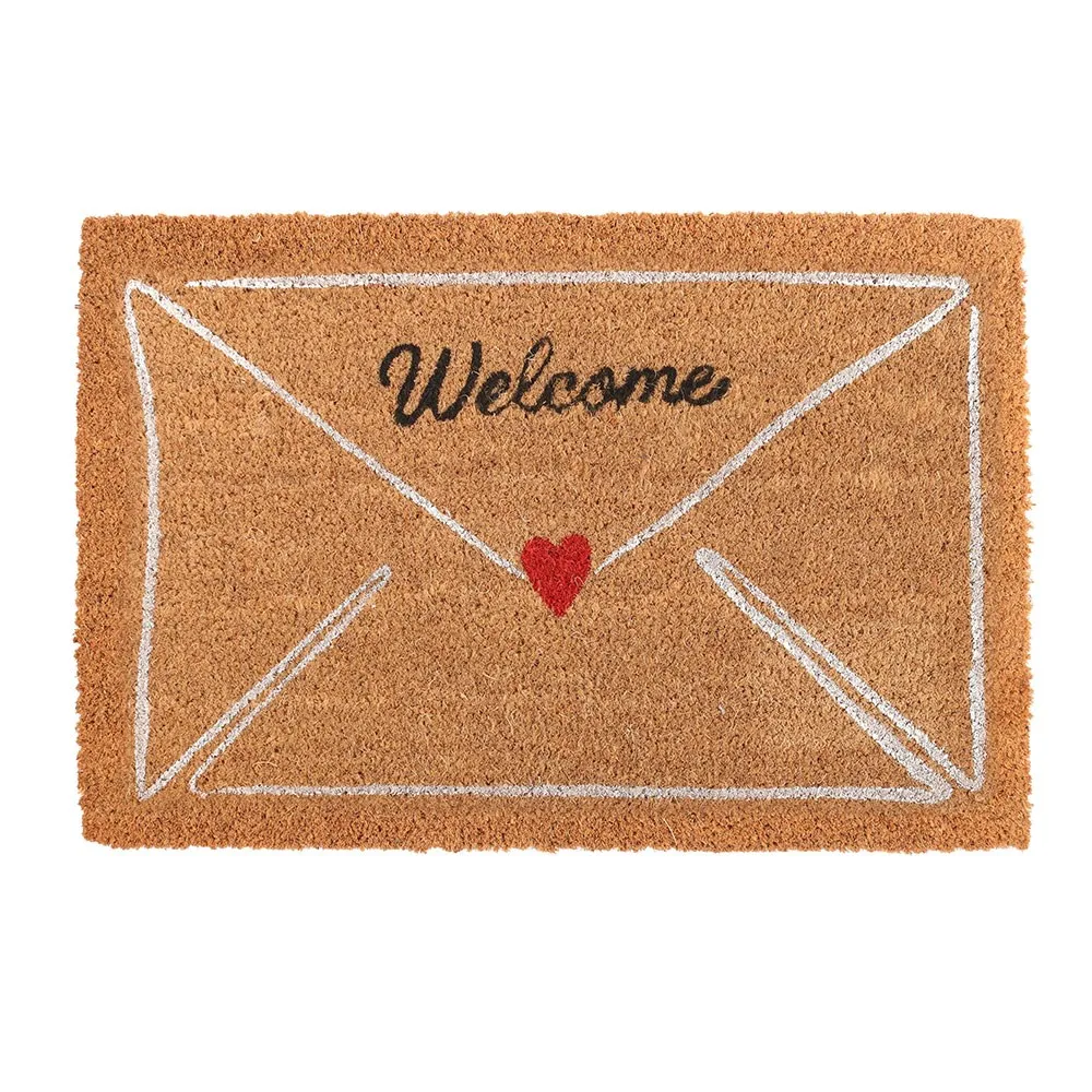 Natural Love Letter Valentine's Day Doormat - Image 2