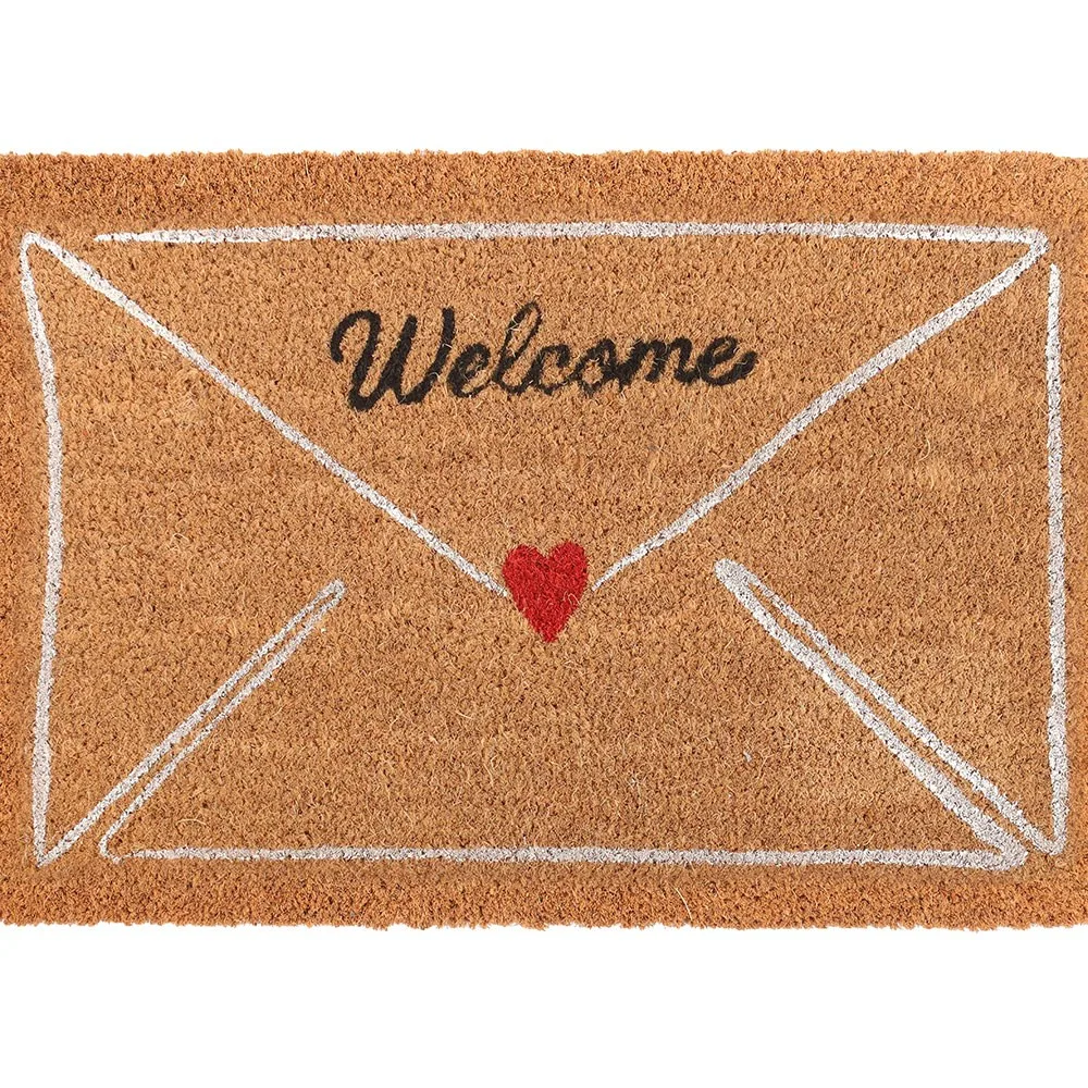 Natural Love Letter Valentine's Day Doormat - Image 3
