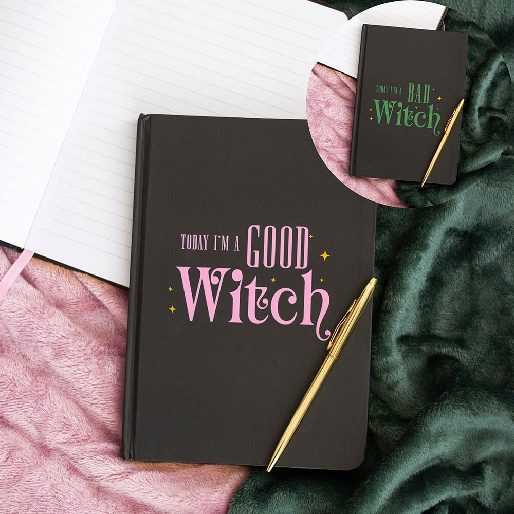 Good Witch Bad Witch A5 Reversible Notebook Good Witch Bad Witch A5 Reversible Notebook