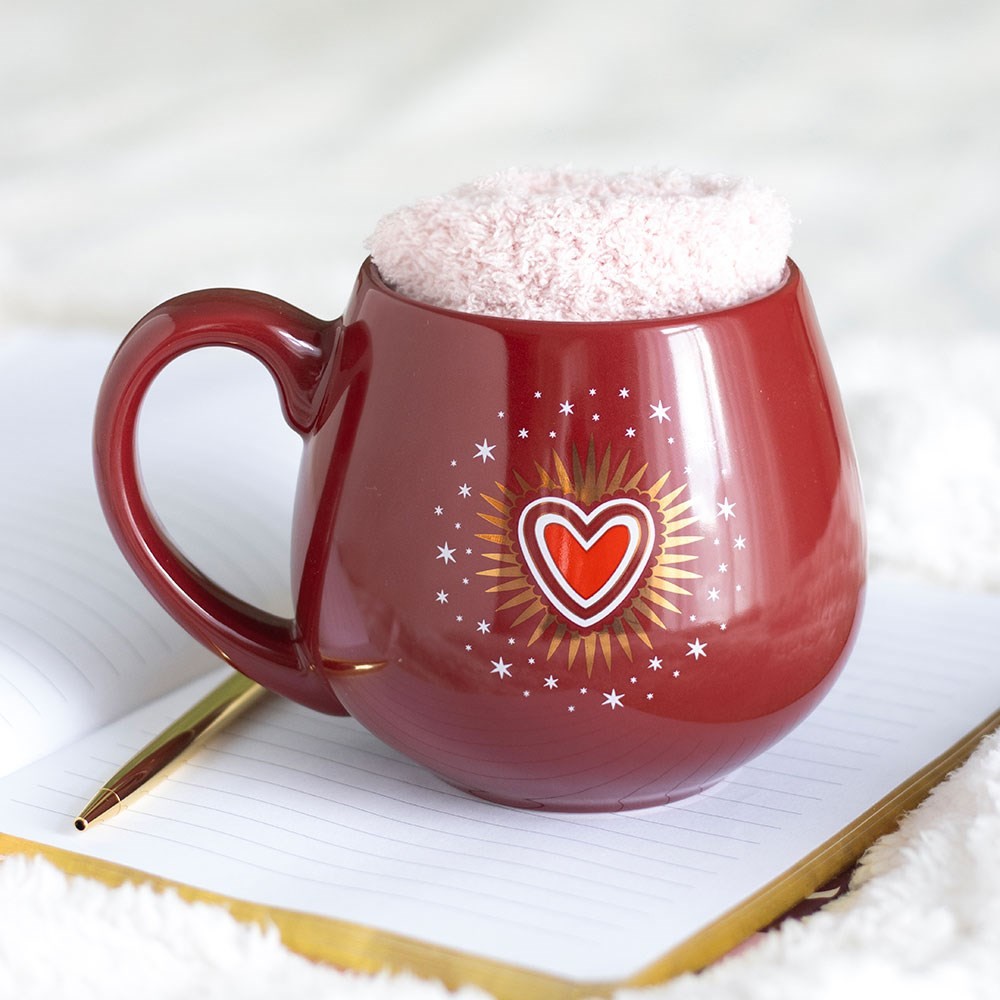 Sacred Heart Mug and Socks Set Sacred Heart Mug and Socks Set