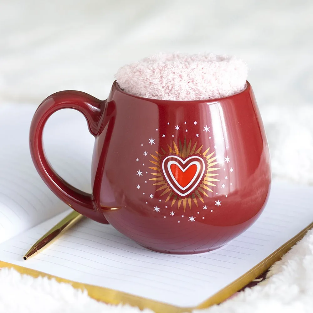 Sacred Heart Mug and Socks Set Sacred Heart Mug and Socks Set