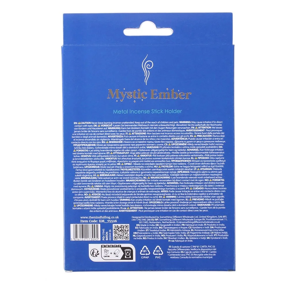 Mystic Hand Metal Incense Stick Holder - Image 3