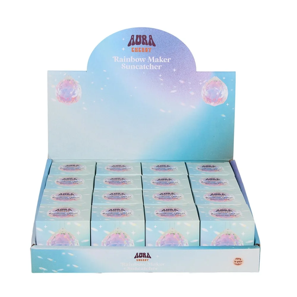 Set of 16 Aura Energy Hanging Rainbow Makers in Display - Image 5