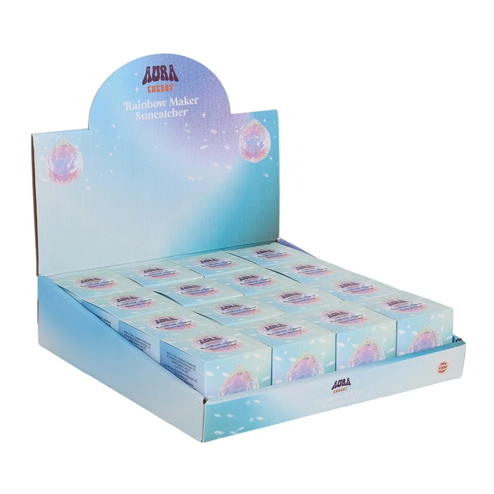 Set of 16 Aura Energy Hanging Rainbow Makers in Display - Image 6