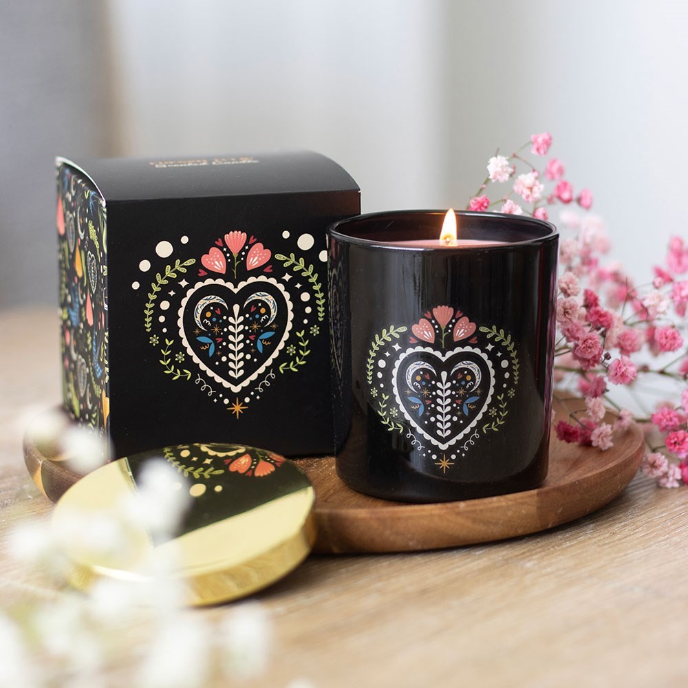 Midnight Bloom Black French Tulip Scented Candle Midnight Bloom Black French Tulip Scented Candle