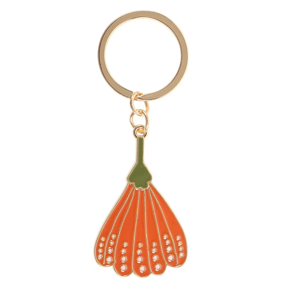 Thank You for Helping Me Grow Flower Keyring - Image 3