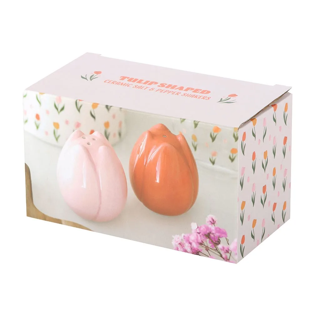 Tulip Shaped Salt and Pepper Shakers - Image 5