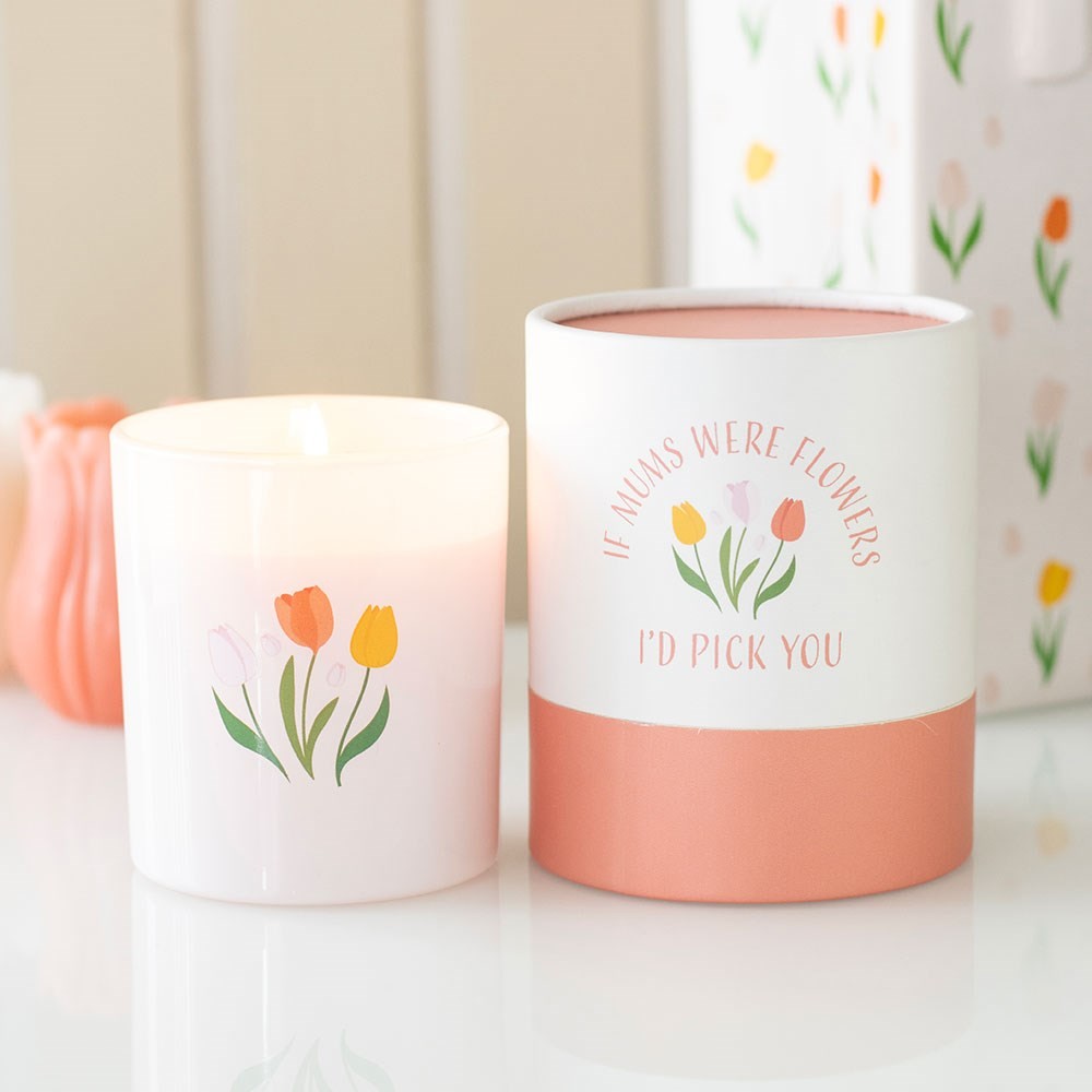 If Mums Were Flowers French Tulip Candle If Mums Were Flowers French Tulip Candle