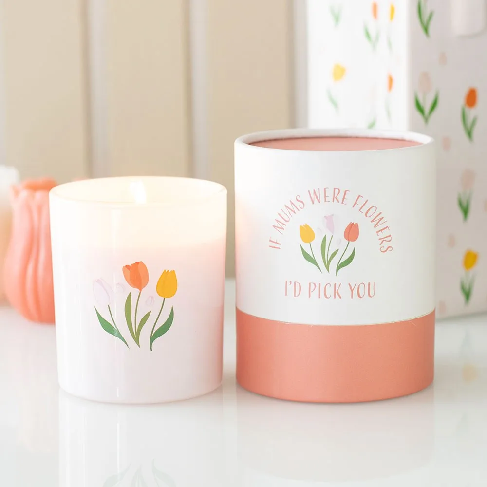 If Mums Were Flowers French Tulip Candle If Mums Were Flowers French Tulip Candle