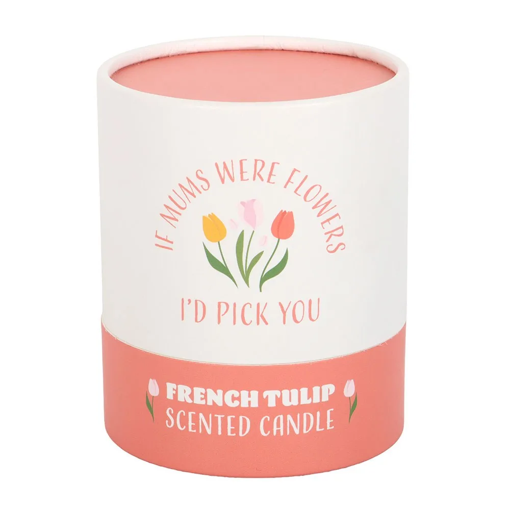 If Mums Were Flowers French Tulip Candle - Image 4