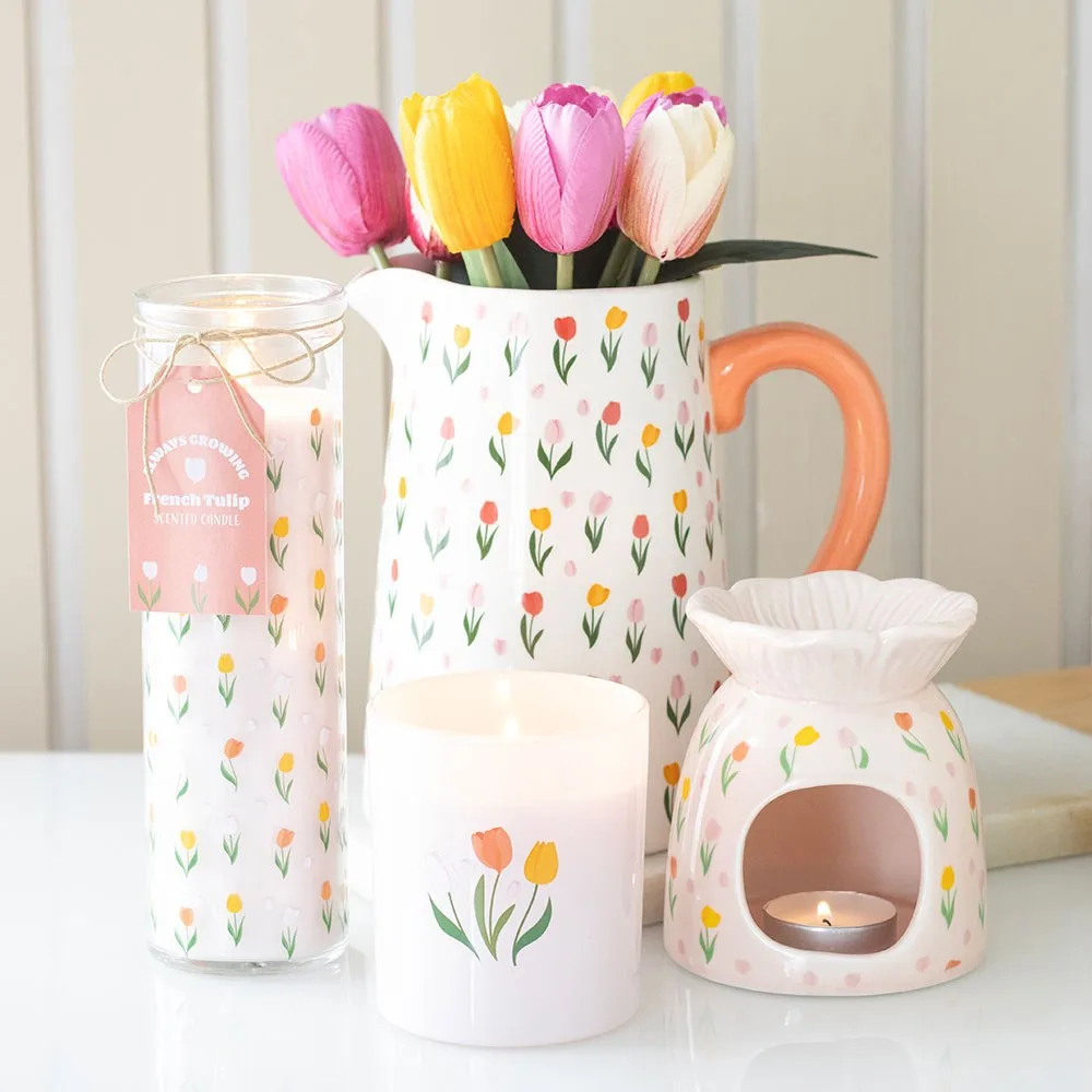 If Mums Were Flowers French Tulip Candle - Image 5