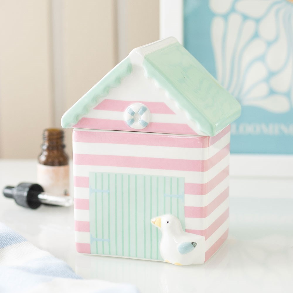 Pastel Beach Hut Oil Burner
