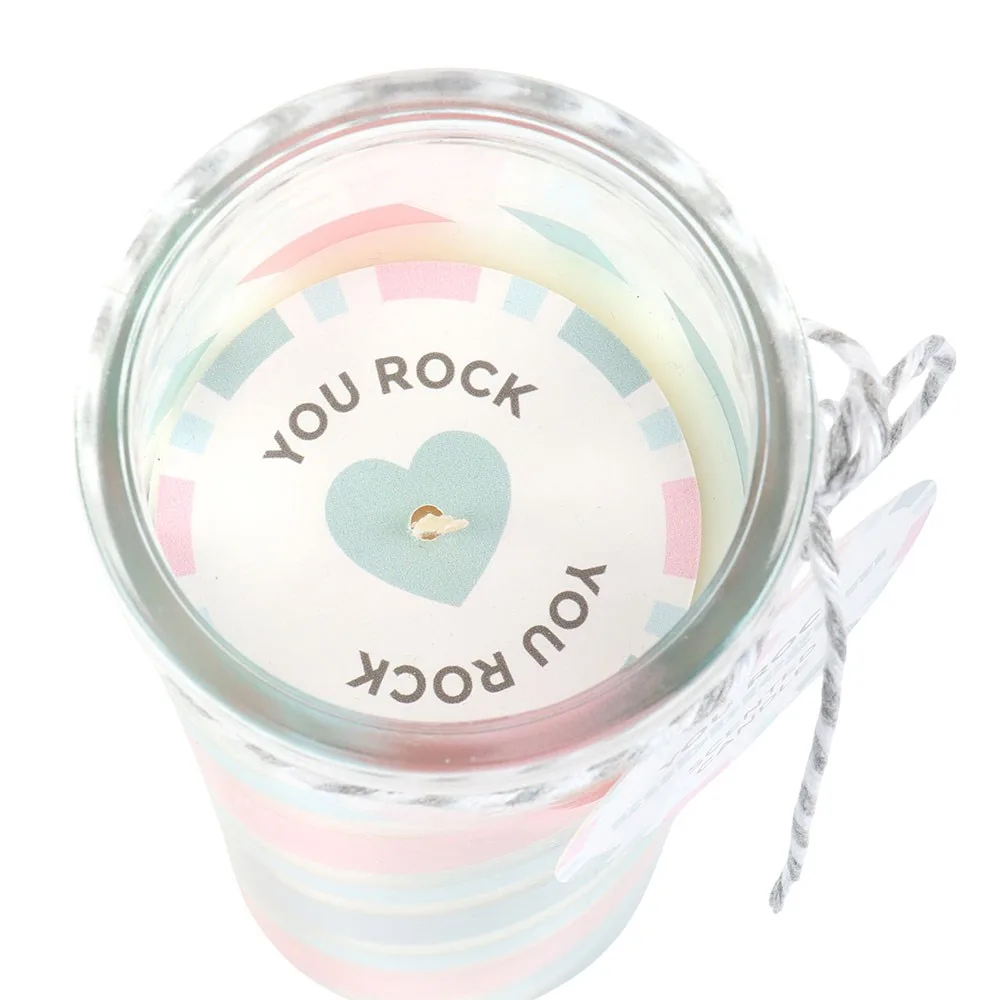 Candy Stripe Bubblegum Tube Candle - Image 4