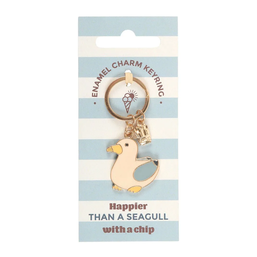 Seagull and Chips Keyring - Image 2