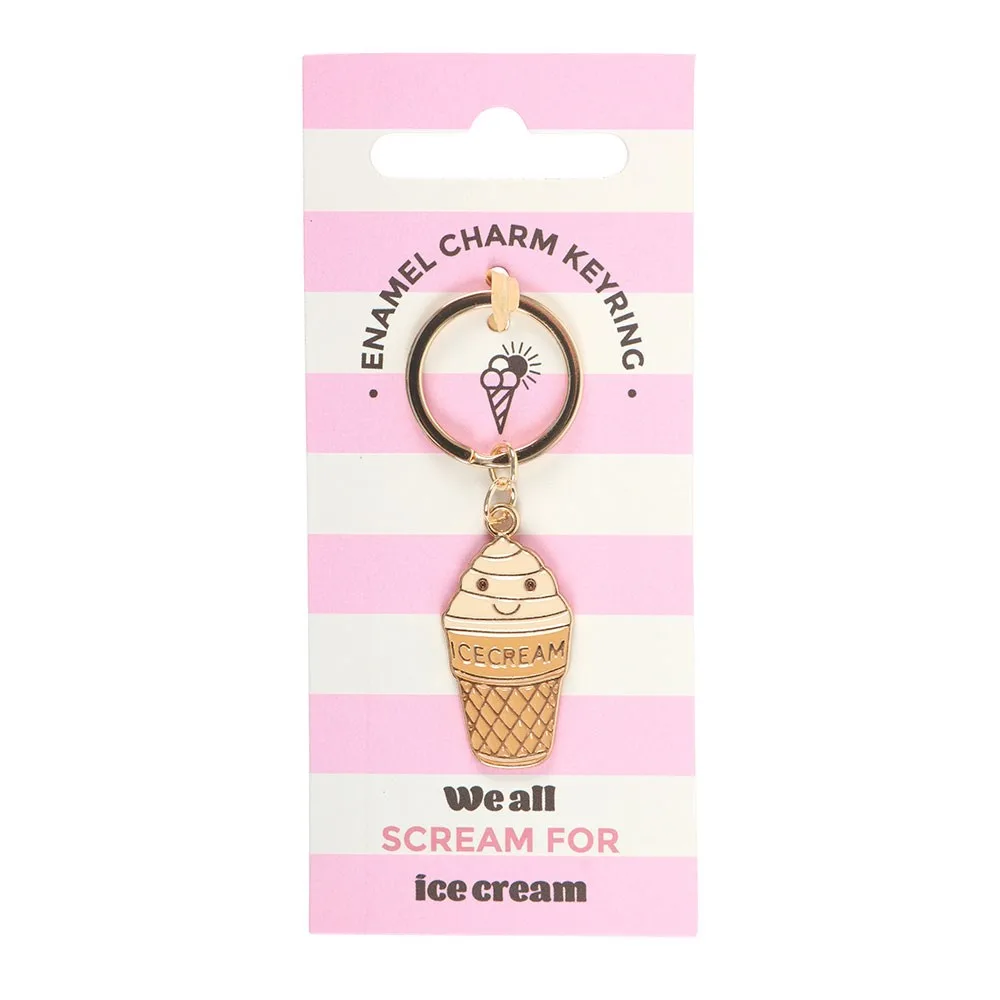 Ice Cream Cone Keyring - Image 2