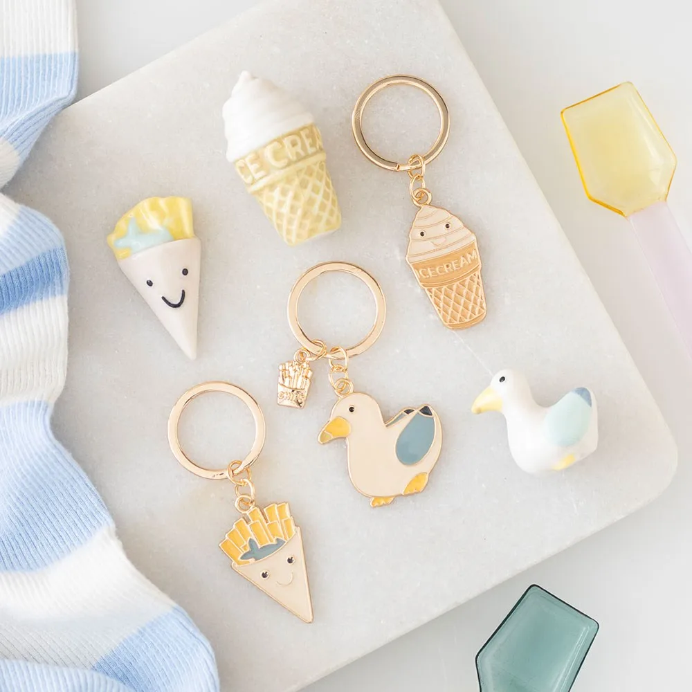 Ice Cream Cone Keyring - Image 4