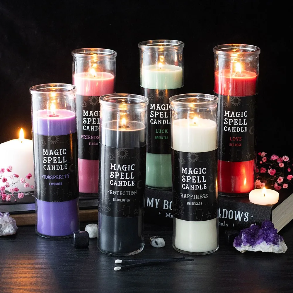 Friendship Floral Magic Spell Tube Candle - Image 4